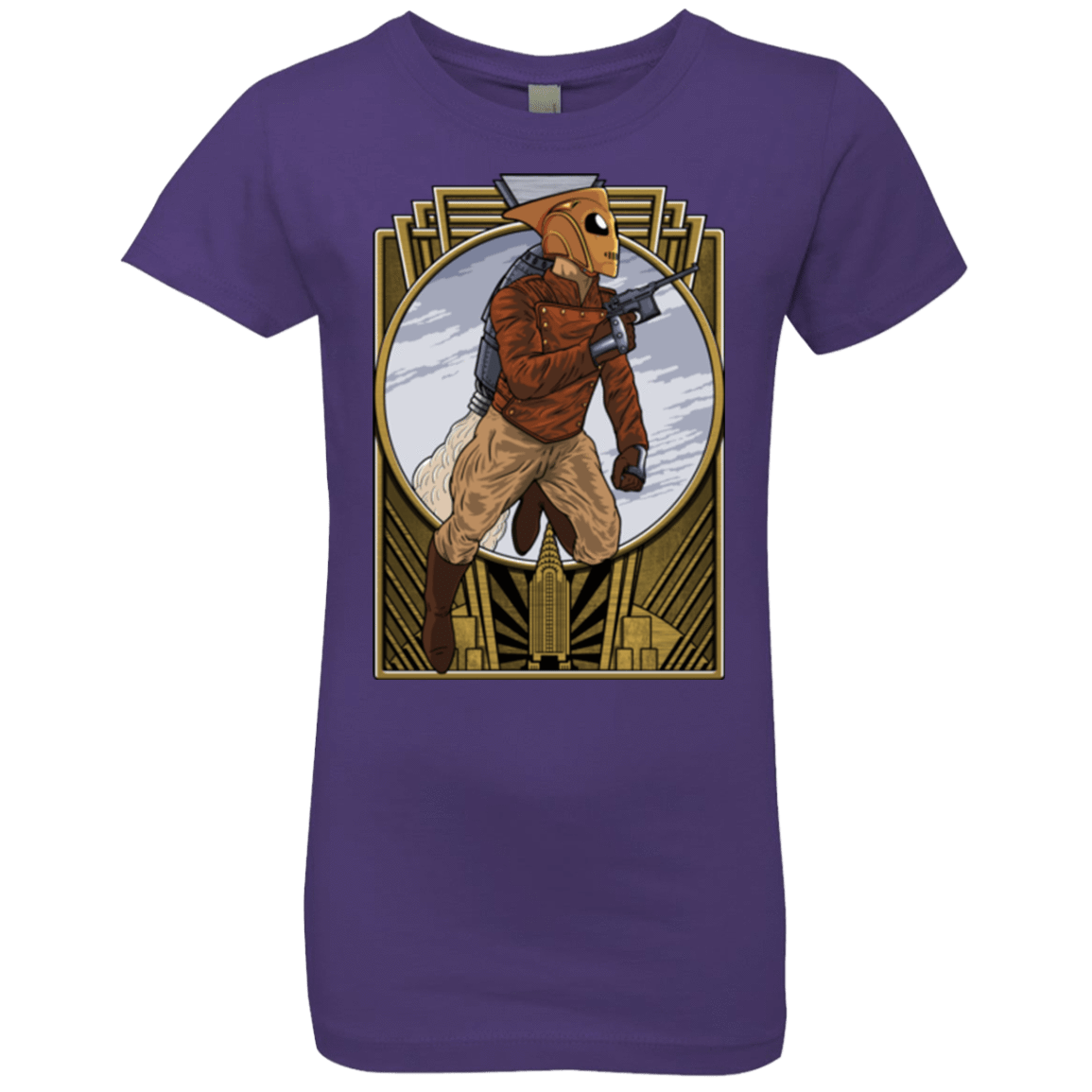 T-Shirts Purple Rush / YXS Rocket Man Girls Premium T-Shirt