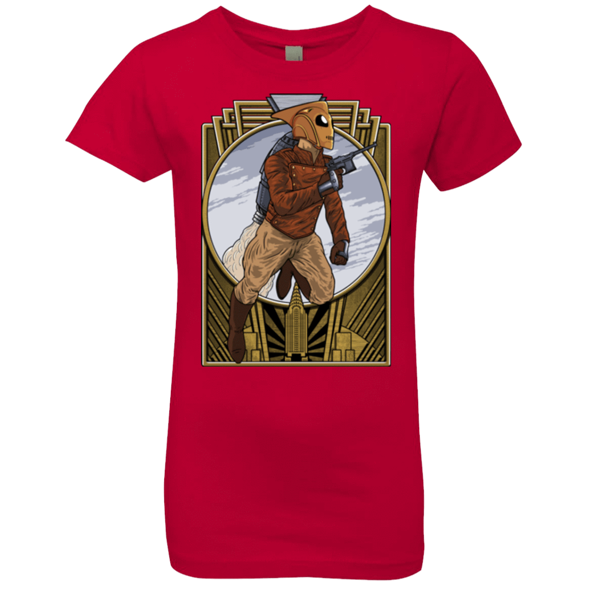 T-Shirts Red / YXS Rocket Man Girls Premium T-Shirt