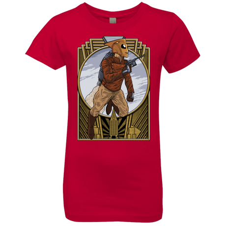 T-Shirts Red / YXS Rocket Man Girls Premium T-Shirt