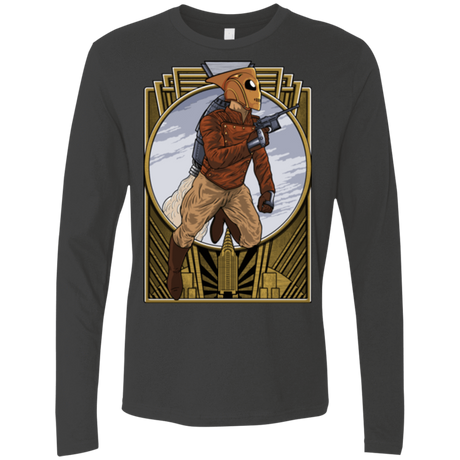 T-Shirts Heavy Metal / Small Rocket Man Men's Premium Long Sleeve