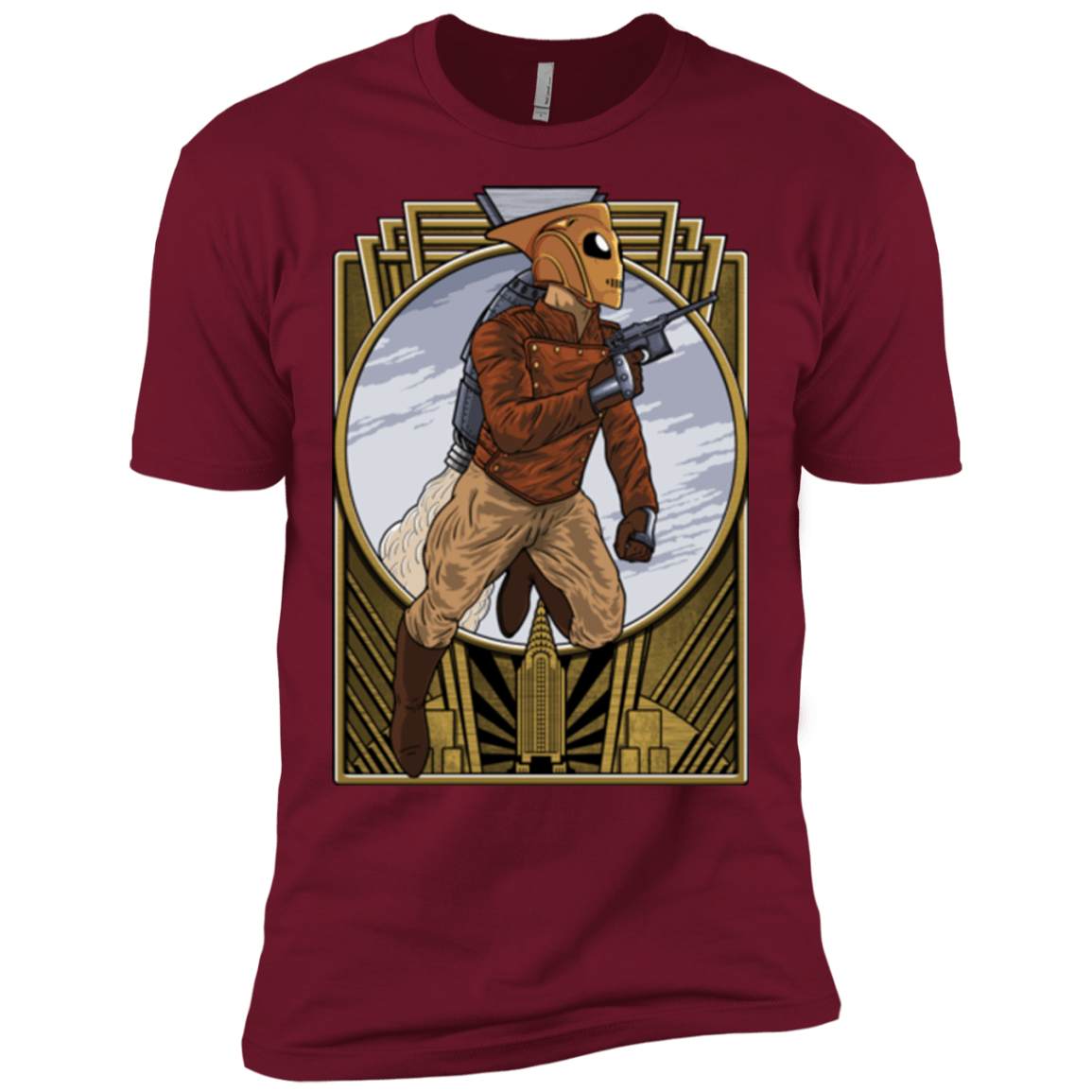 T-Shirts Cardinal / X-Small Rocket Man Men's Premium T-Shirt