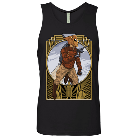 T-Shirts Black / Small Rocket Man Men's Premium Tank Top