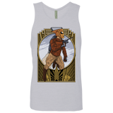 T-Shirts Heather Grey / Small Rocket Man Men's Premium Tank Top