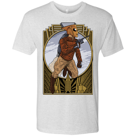 T-Shirts Heather White / Small Rocket Man Men's Triblend T-Shirt