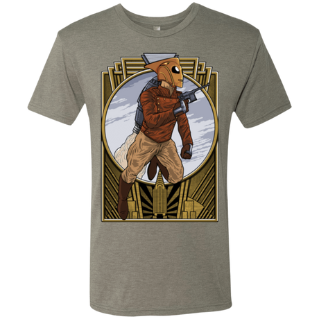 T-Shirts Venetian Grey / Small Rocket Man Men's Triblend T-Shirt