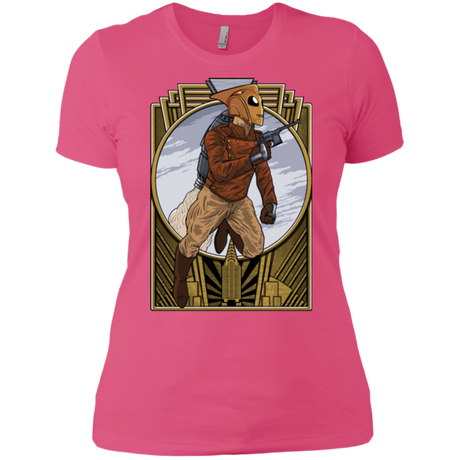 T-Shirts Hot Pink / X-Small Rocket Man Women's Premium T-Shirt