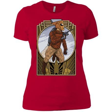 T-Shirts Red / X-Small Rocket Man Women's Premium T-Shirt