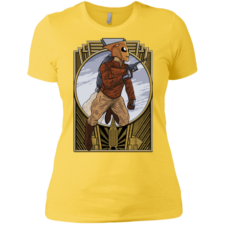 T-Shirts Vibrant Yellow / X-Small Rocket Man Women's Premium T-Shirt