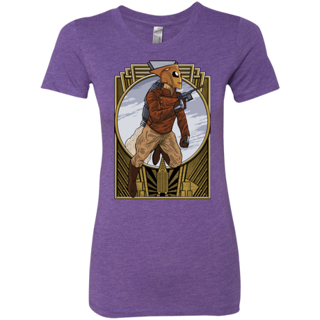 T-Shirts Purple Rush / Small Rocket Man Women's Triblend T-Shirt