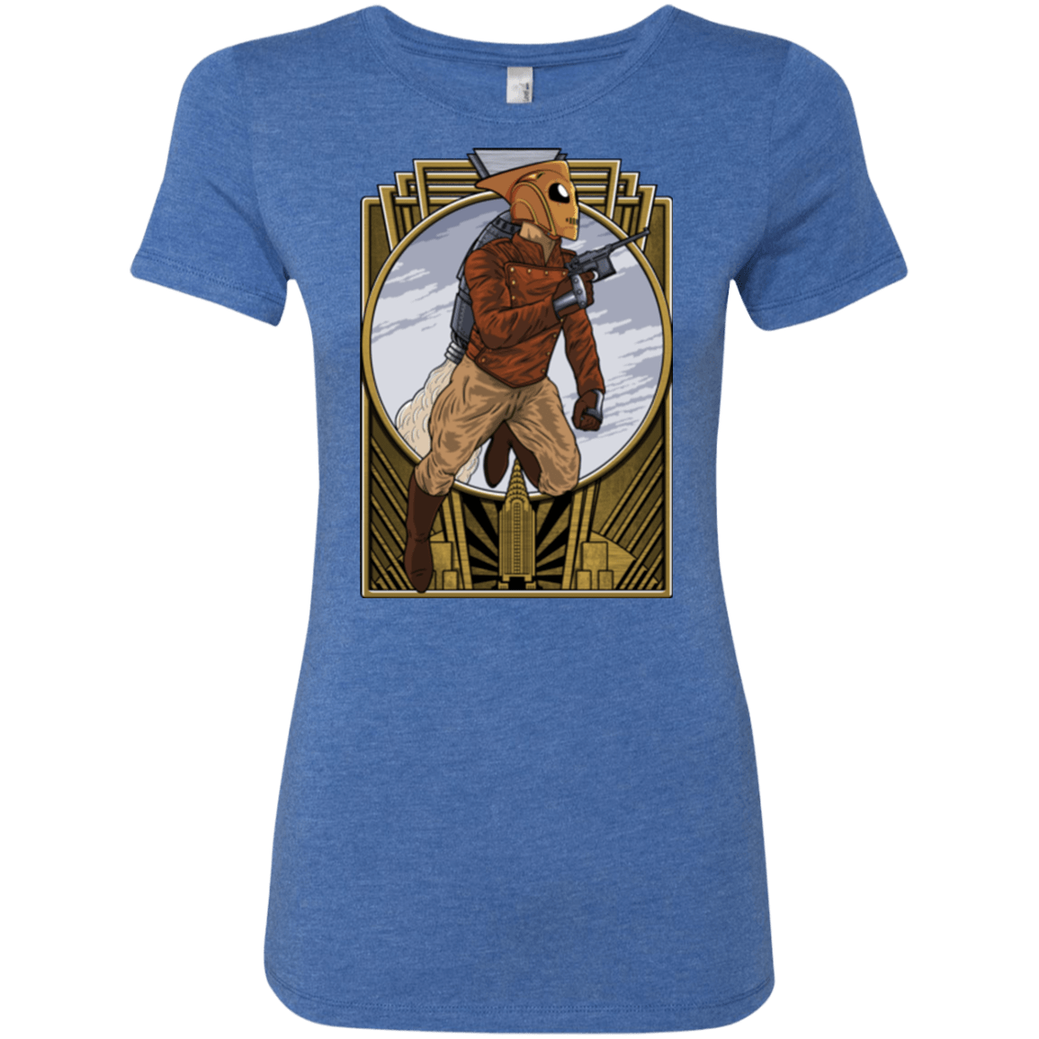 T-Shirts Vintage Royal / Small Rocket Man Women's Triblend T-Shirt