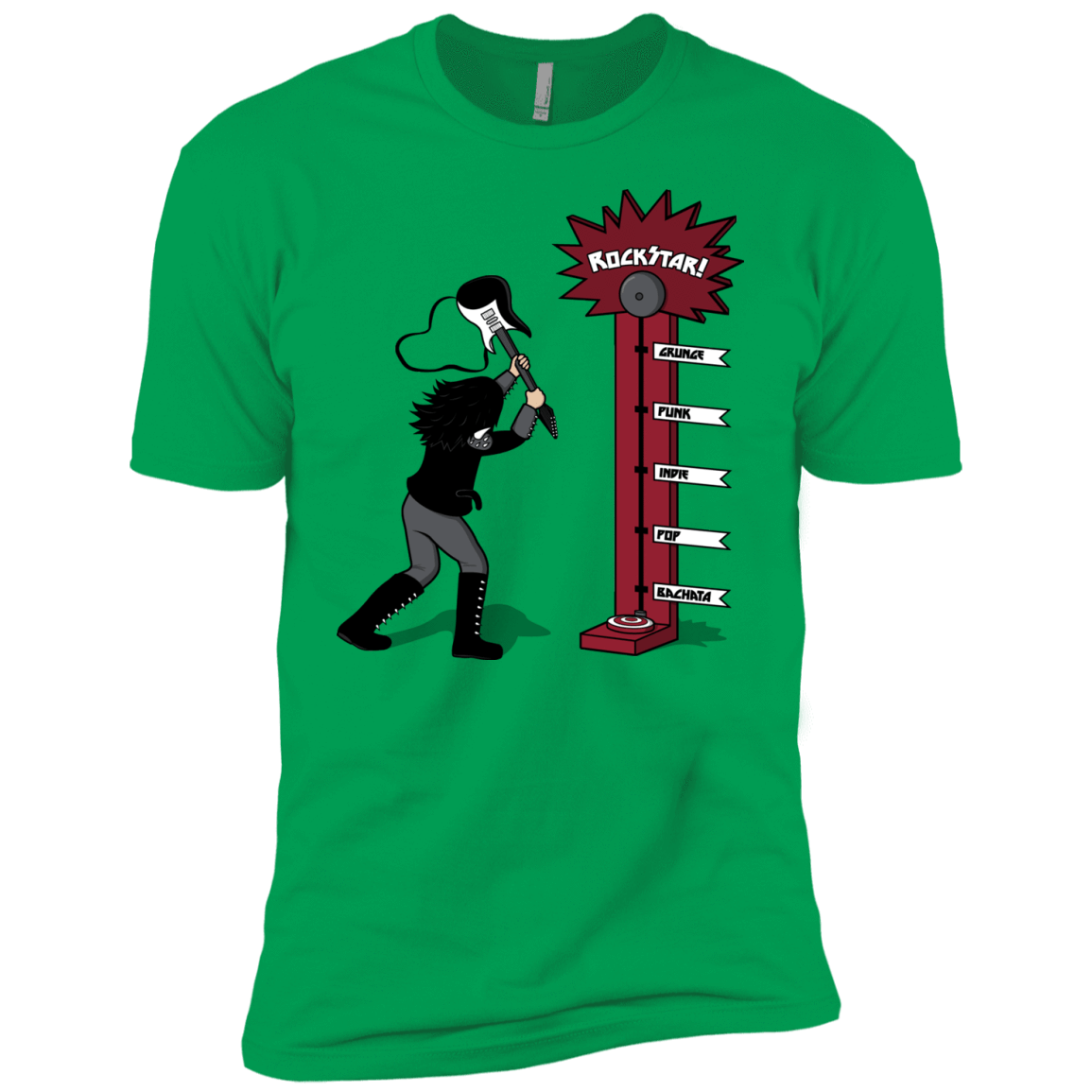 T-Shirts Kelly Green / YXS Rockstar Boys Premium T-Shirt