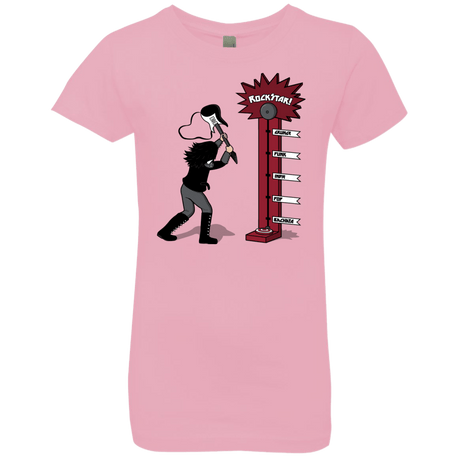 T-Shirts Light Pink / YXS Rockstar Girls Premium T-Shirt