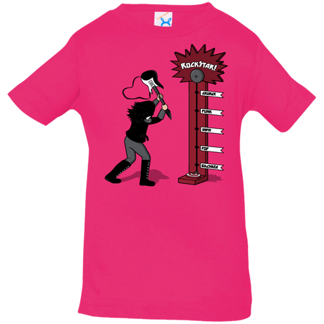 T-Shirts Hot Pink / 6 Months Rockstar Infant Premium T-Shirt