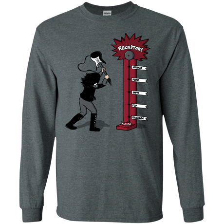 T-Shirts Dark Heather / S Rockstar Men's Long Sleeve T-Shirt