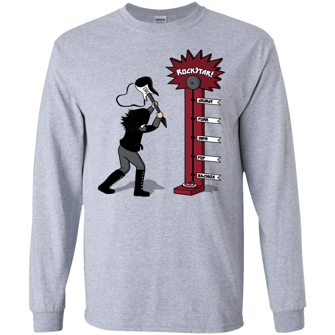 T-Shirts Sport Grey / S Rockstar Men's Long Sleeve T-Shirt