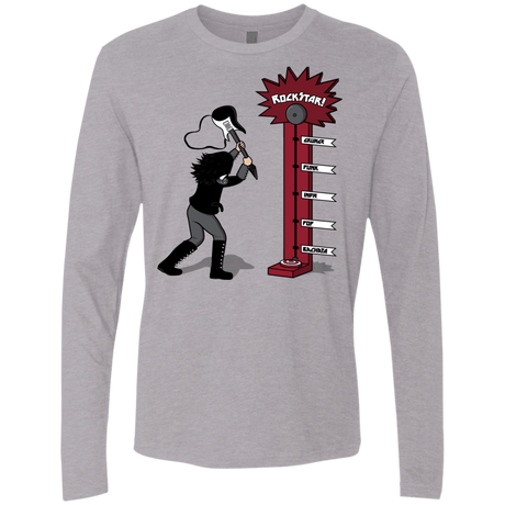 T-Shirts Heather Grey / S Rockstar Men's Premium Long Sleeve