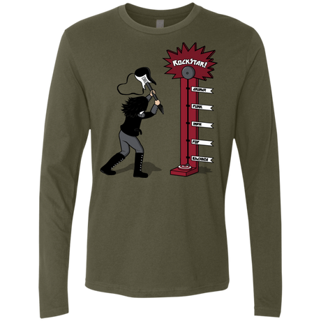 T-Shirts Military Green / S Rockstar Men's Premium Long Sleeve