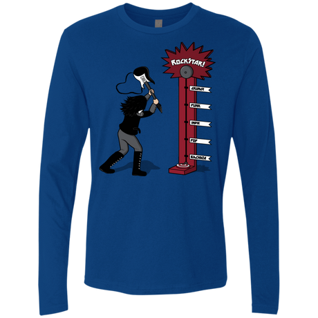 T-Shirts Royal / S Rockstar Men's Premium Long Sleeve