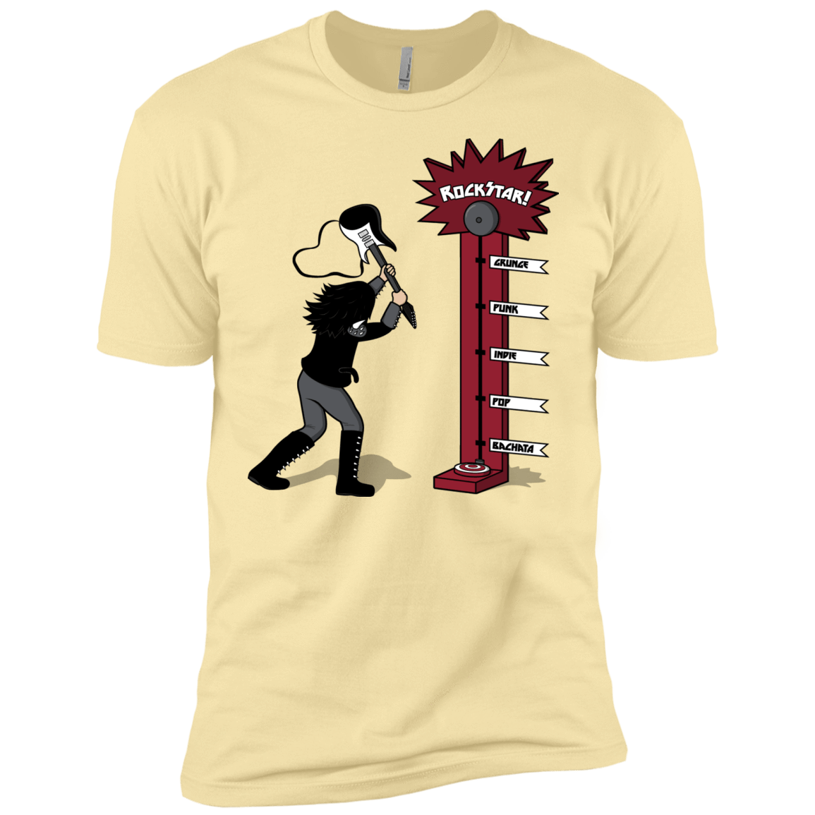 T-Shirts Banana Cream / X-Small Rockstar Men's Premium T-Shirt