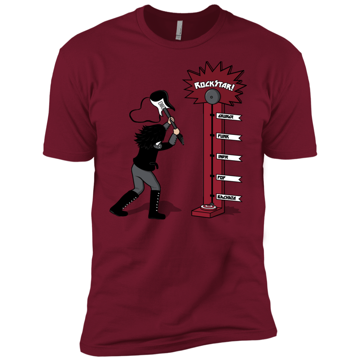 T-Shirts Cardinal / X-Small Rockstar Men's Premium T-Shirt