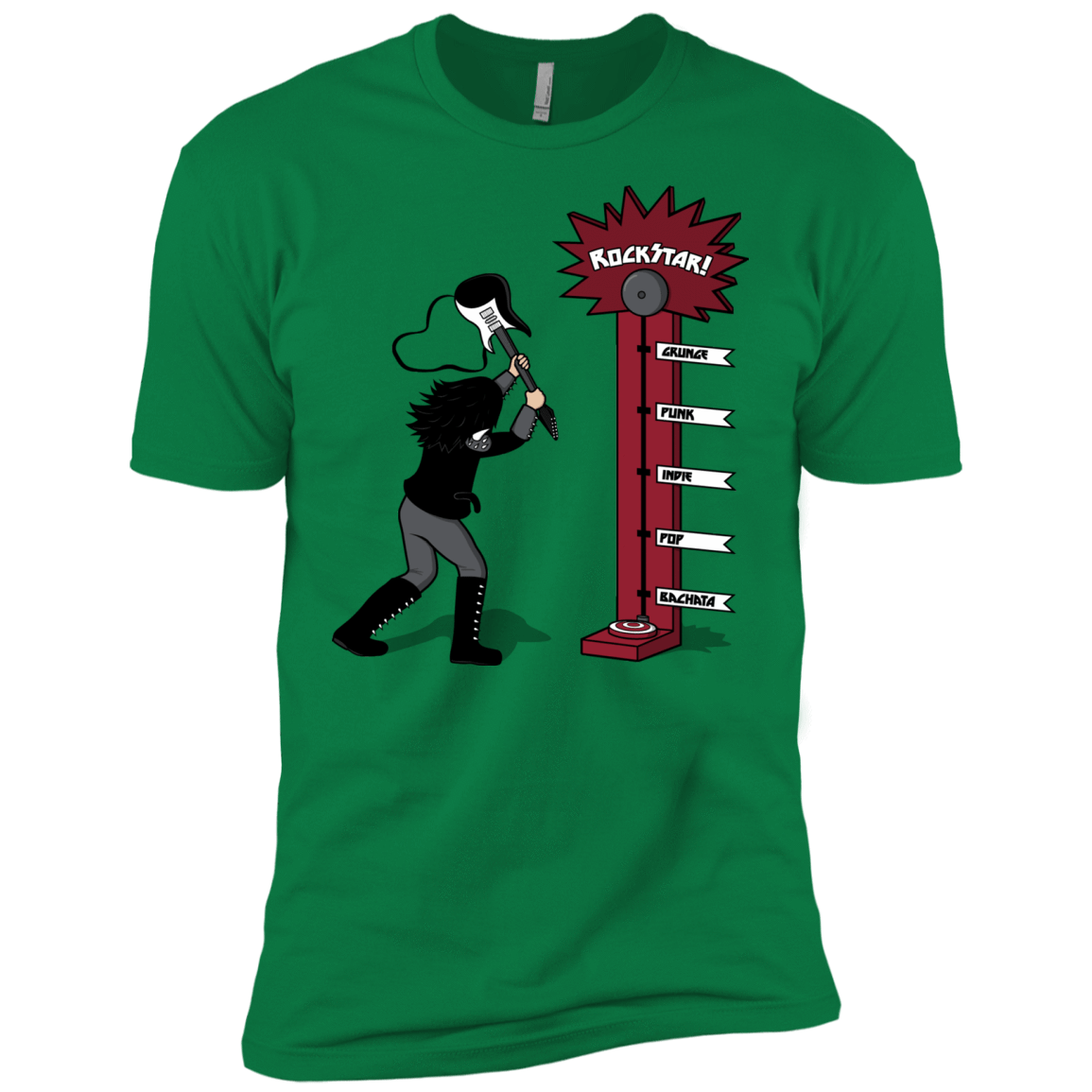 T-Shirts Kelly Green / X-Small Rockstar Men's Premium T-Shirt