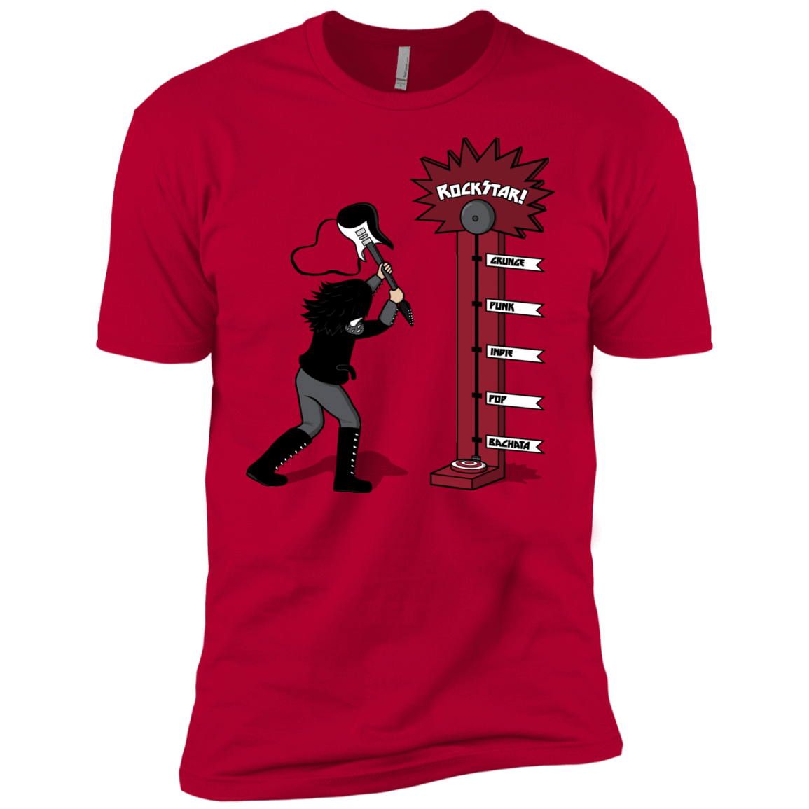 T-Shirts Red / X-Small Rockstar Men's Premium T-Shirt