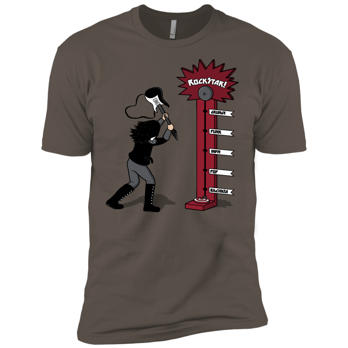 T-Shirts Warm Grey / X-Small Rockstar Men's Premium T-Shirt