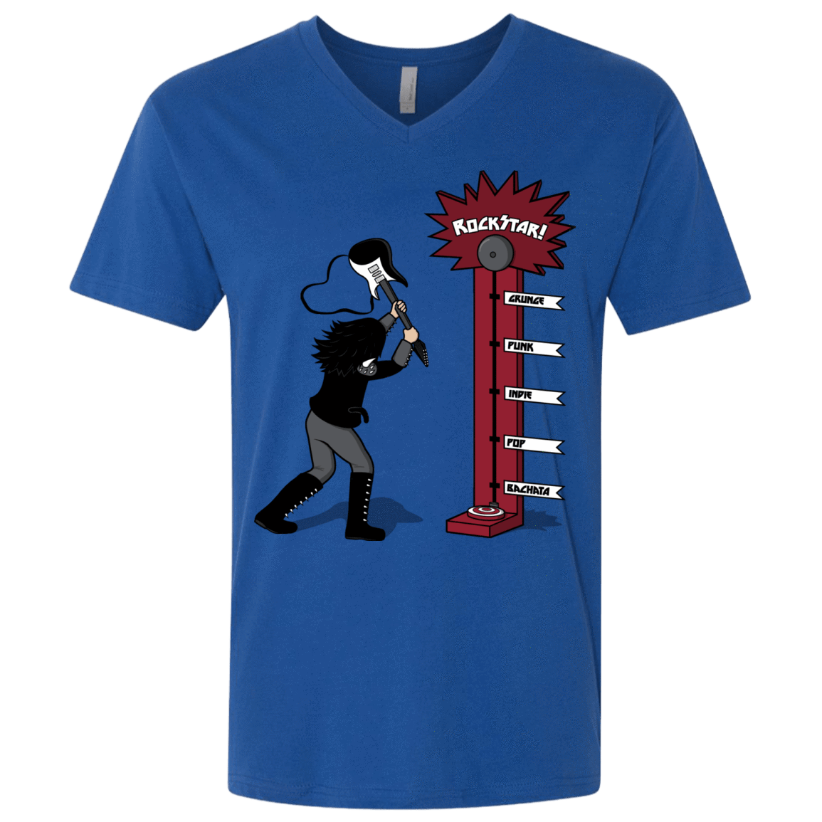 T-Shirts Royal / X-Small Rockstar Men's Premium V-Neck