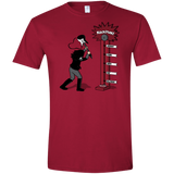 T-Shirts Cardinal Red / S Rockstar Men's Semi-Fitted Softstyle