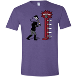 T-Shirts Heather Purple / S Rockstar Men's Semi-Fitted Softstyle