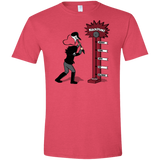 T-Shirts Heather Red / S Rockstar Men's Semi-Fitted Softstyle