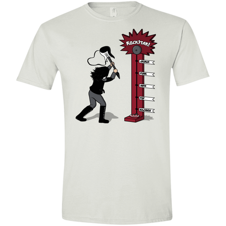 T-Shirts White / X-Small Rockstar Men's Semi-Fitted Softstyle