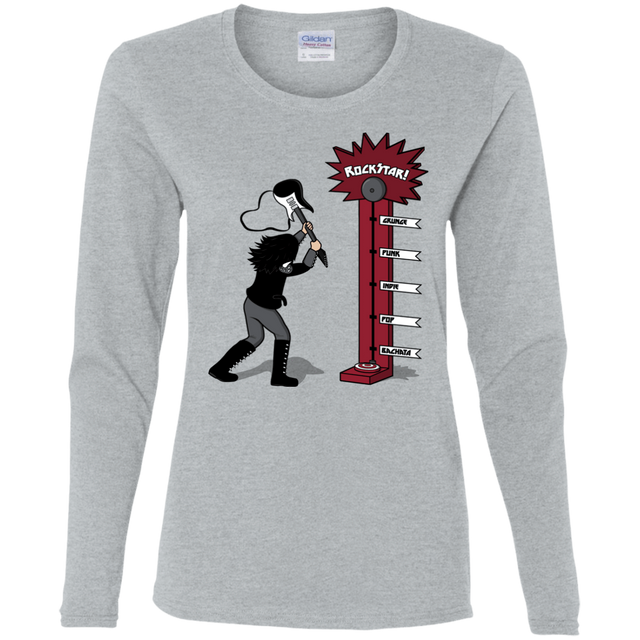 T-Shirts Sport Grey / S Rockstar Women's Long Sleeve T-Shirt