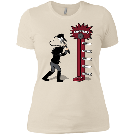 T-Shirts Ivory/ / X-Small Rockstar Women's Premium T-Shirt