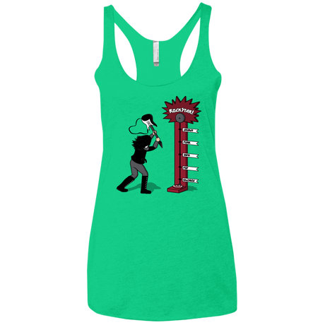 T-Shirts Envy / X-Small Rockstar Women's Triblend Racerback Tank