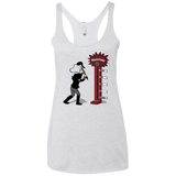 T-Shirts Heather White / X-Small Rockstar Women's Triblend Racerback Tank