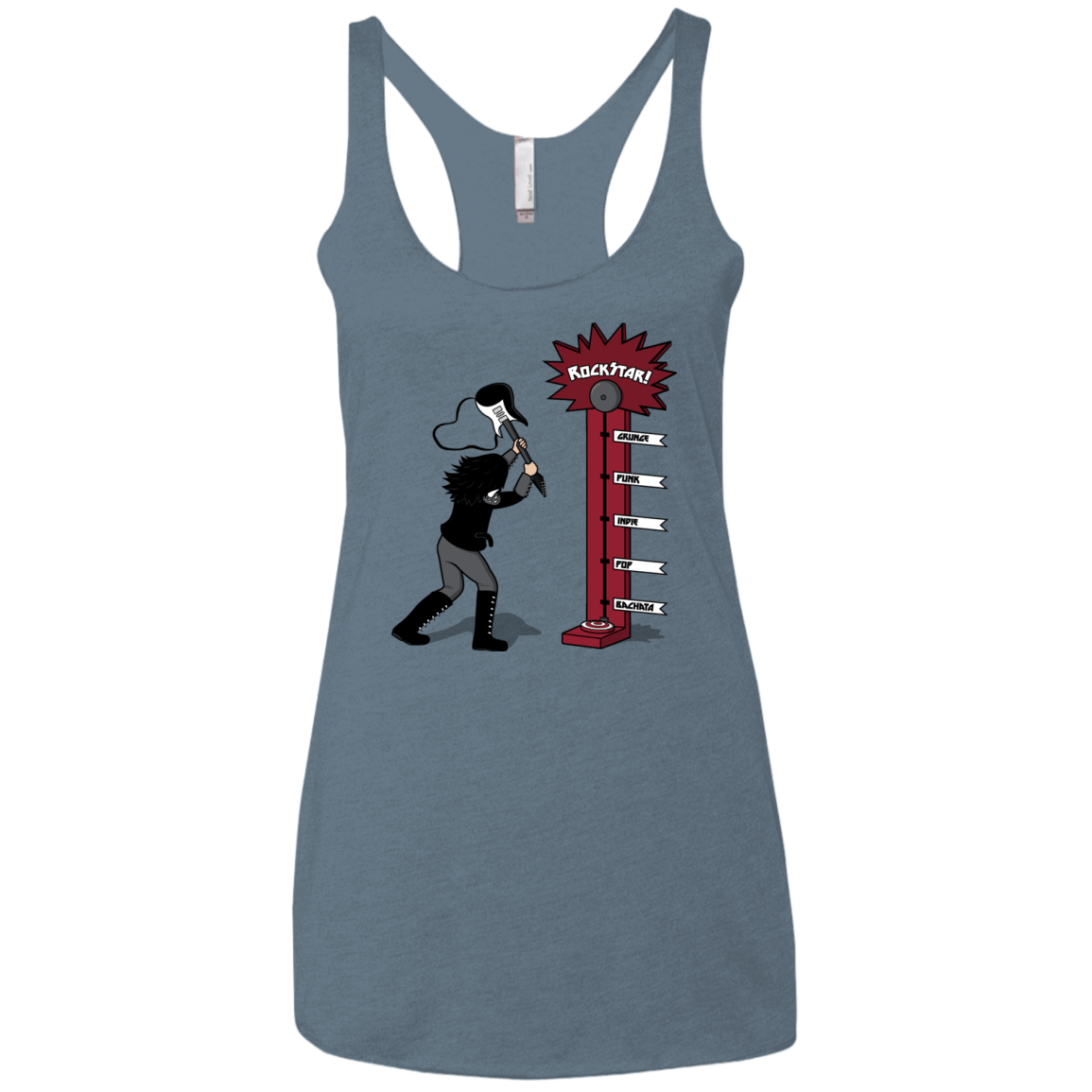 Rockstar Women's Triblend Racerback Tank