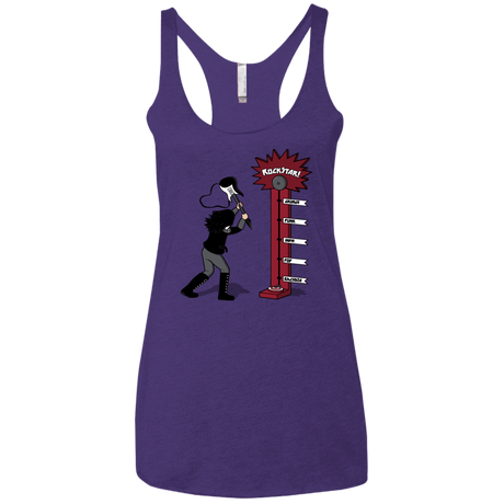 T-Shirts Purple Rush / X-Small Rockstar Women's Triblend Racerback Tank