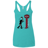 T-Shirts Tahiti Blue / X-Small Rockstar Women's Triblend Racerback Tank