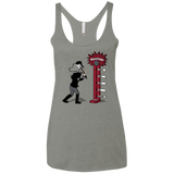 T-Shirts Venetian Grey / X-Small Rockstar Women's Triblend Racerback Tank