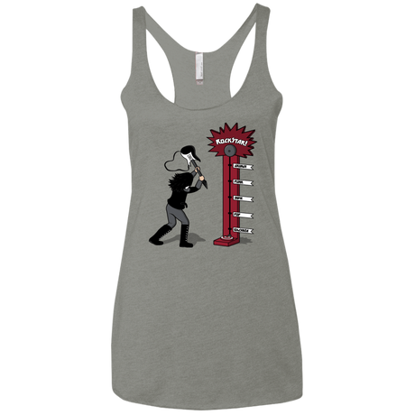 T-Shirts Venetian Grey / X-Small Rockstar Women's Triblend Racerback Tank