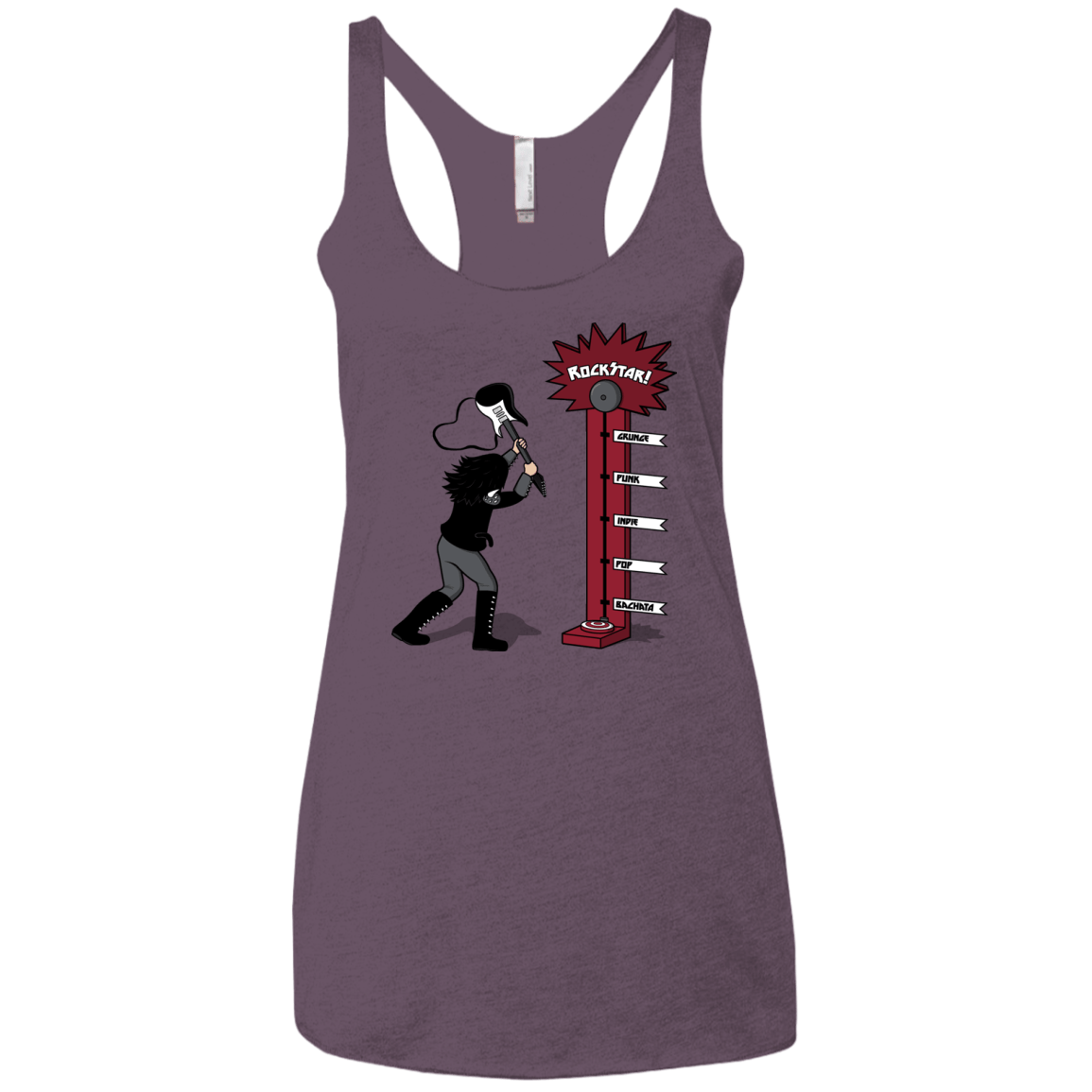 Rockstar Women's Triblend Racerback Tank