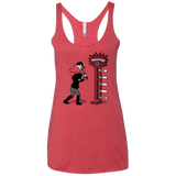 T-Shirts Vintage Red / X-Small Rockstar Women's Triblend Racerback Tank