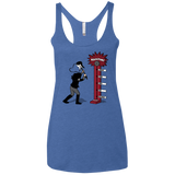 T-Shirts Vintage Royal / X-Small Rockstar Women's Triblend Racerback Tank