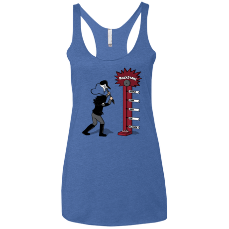 T-Shirts Vintage Royal / X-Small Rockstar Women's Triblend Racerback Tank