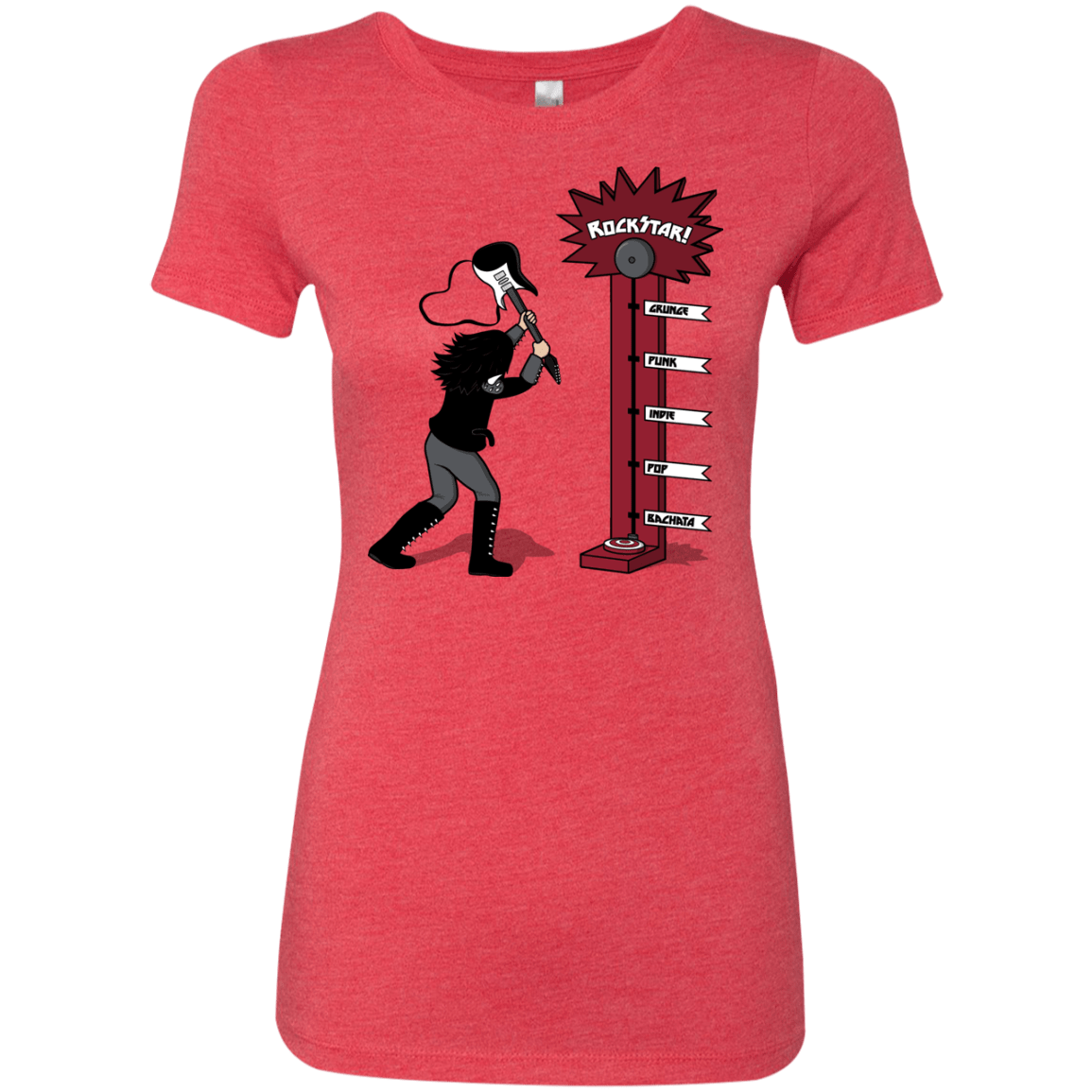 T-Shirts Vintage Red / S Rockstar Women's Triblend T-Shirt