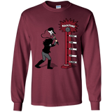T-Shirts Maroon / YS Rockstar Youth Long Sleeve T-Shirt