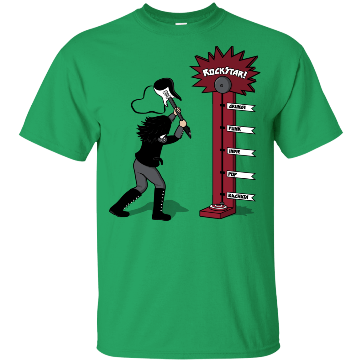 T-Shirts Irish Green / YXS Rockstar Youth T-Shirt
