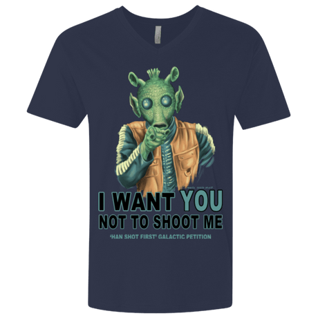 T-Shirts Midnight Navy / X-Small Rodian Petition Men's Premium V-Neck