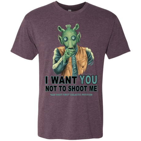 T-Shirts Vintage Purple / Small Rodian Petition Men's Triblend T-Shirt